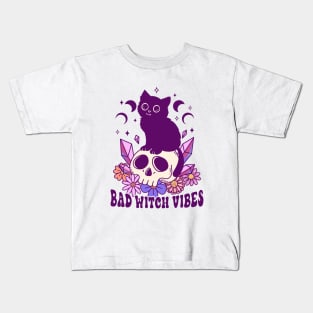 Bad Witch Vibes Kids T-Shirt